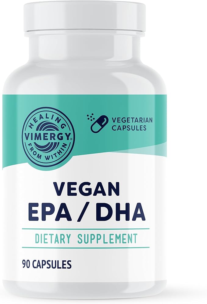 Vimergy Vegan EPA/DHA, 30 Servings –Algal 3 Fatty (90 Count)