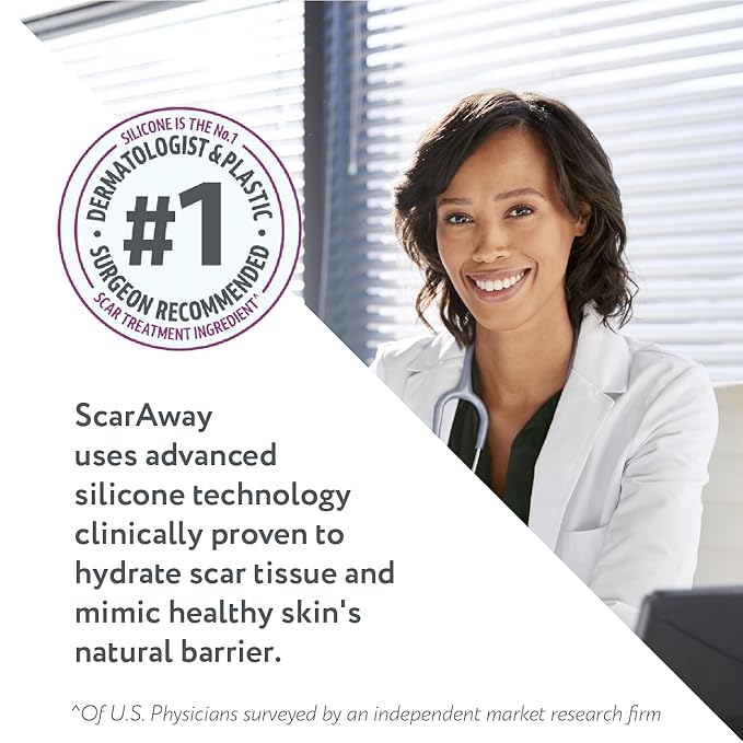 ScarAway Silicone Scar Gel, Helps Improve 10g (0.35 (0.35 Oz)