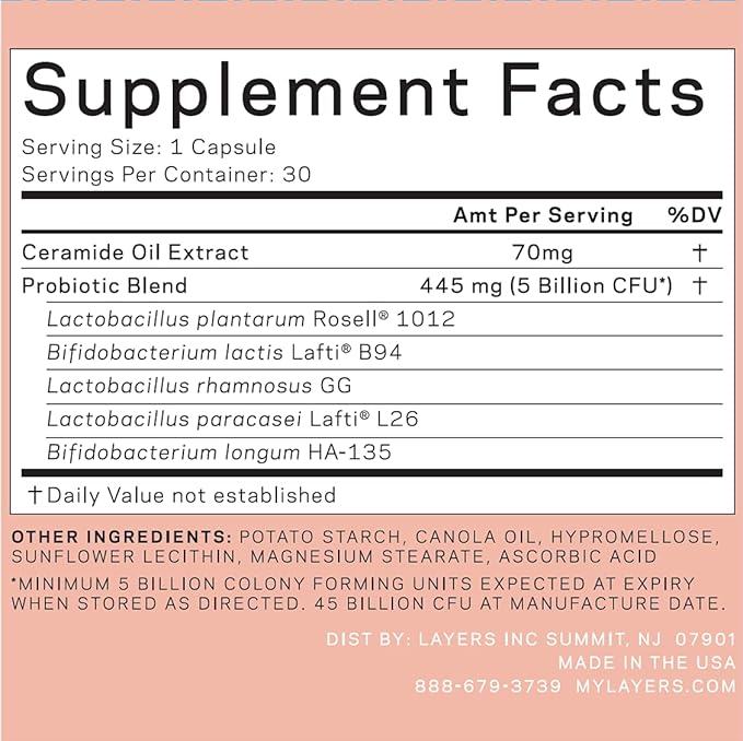 Daily Glow Probiotic Supplements 30ct