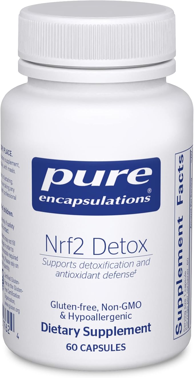 Pure Encapsulations Nrf2 Detox Nrf2 and 60 Capsules