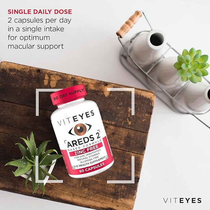 Viteyes AREDS 2 Zinc Free Macular 180 Ct