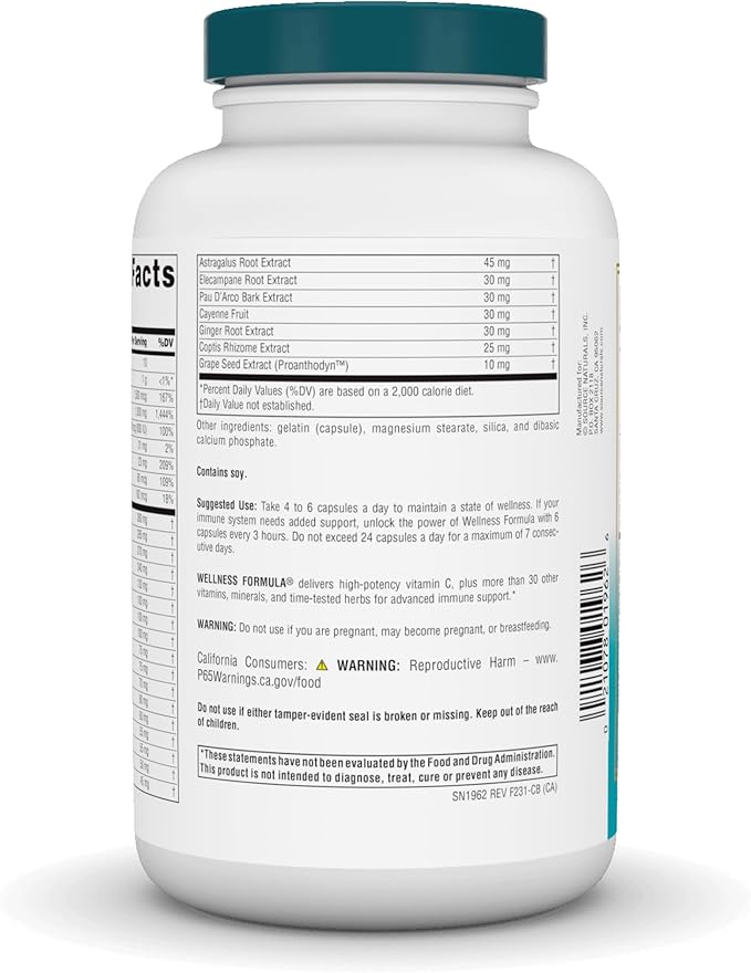 Source Naturals Wellness Formula, Herbal Defense Complex* 240 Capsules
