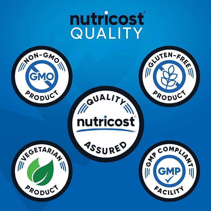 Nutricost Creatine Monohydrate Powder (Blue Raspberry), 500 Grams (1.1 LBS)