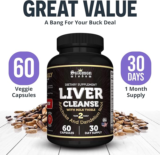 Liver Cleanse Detox & Repair Formula 60 Liver