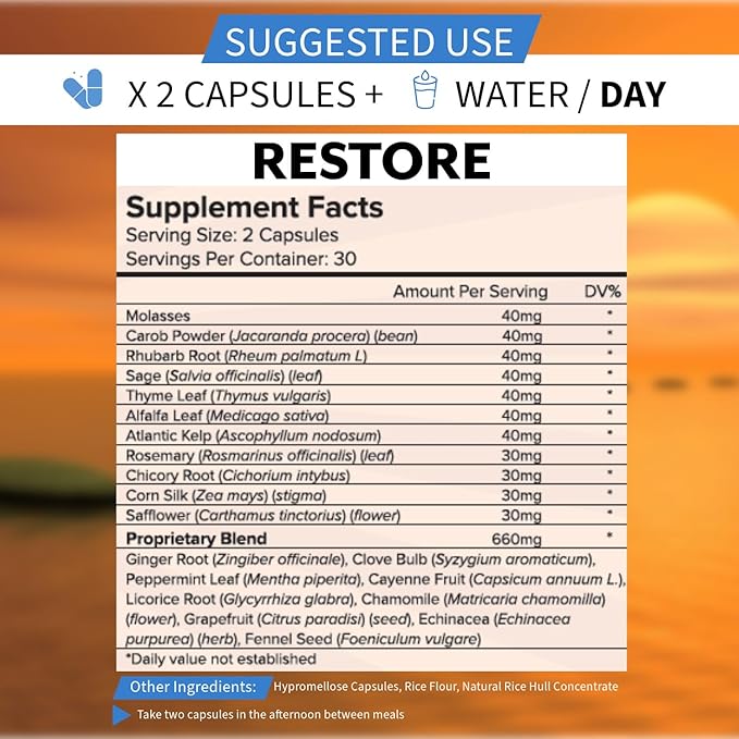 PCI Freedom Cleanse Restore Dr. Omar Support-30-Day Supply, 180ct Vegetarian