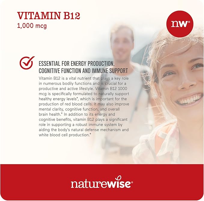 NatureWise Vitamin B12 1000mcg 360 Softgels D3 2000iu 2000iu 360 360 Count