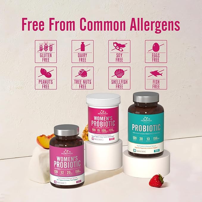 Women's Probiotic, 100 Billion & 15 B6 for 30 Capsules