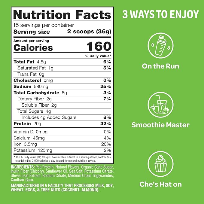 Naturade 20g of Protein Powder (15 Servings)