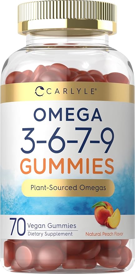 Carlyle Omega 3 6 7 9 Gummies 70 Count