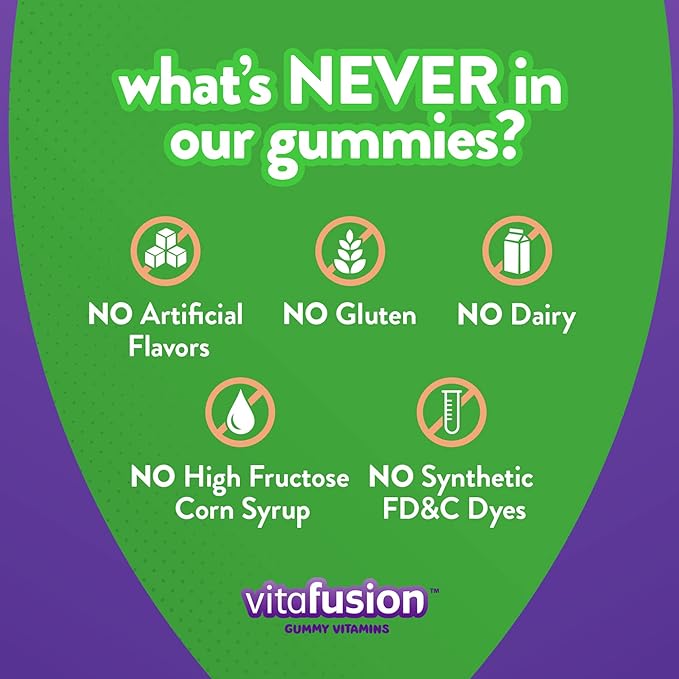 Vitafusion Fiber Well Fit Gummies Supplement, 90 Count