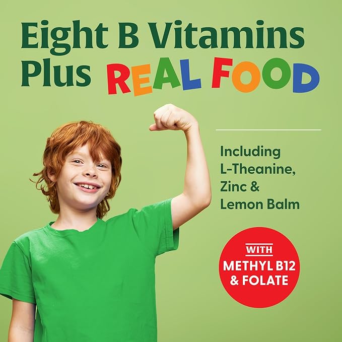 MegaFood Kids B Complex 8 B B6, Vitamin B12, Folate, 30 Mini