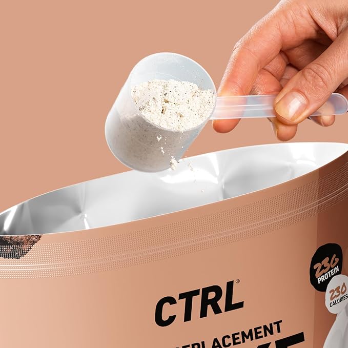 CTRL Meal Replacement Shake with Real 15 Servings 23g of 8 Grams 22 Vitamins 1g Sugar
