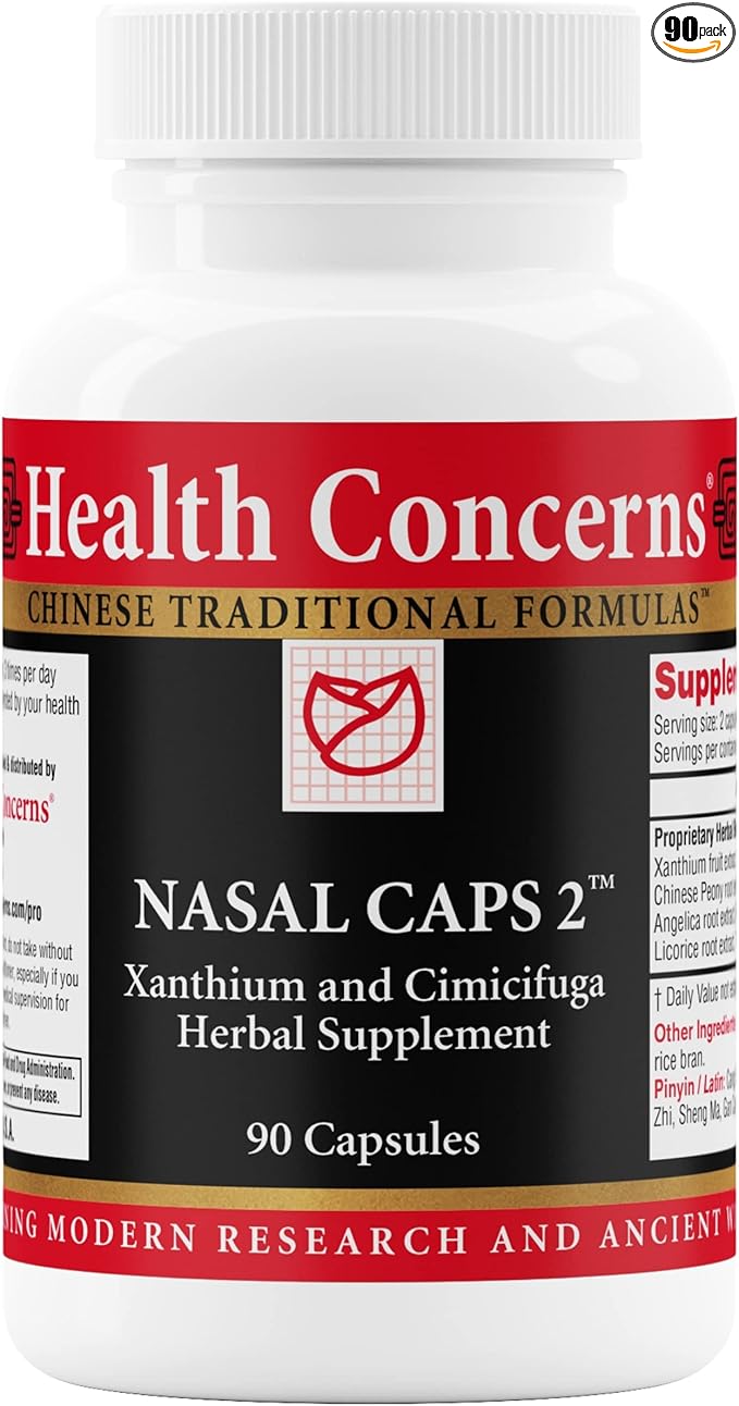 Health Concerns Nasal Caps 2 90 Capsules