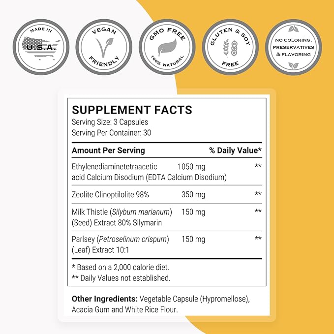 Supersmart - EDTA Zeolite 98% (Advanced 90 Vegetarian