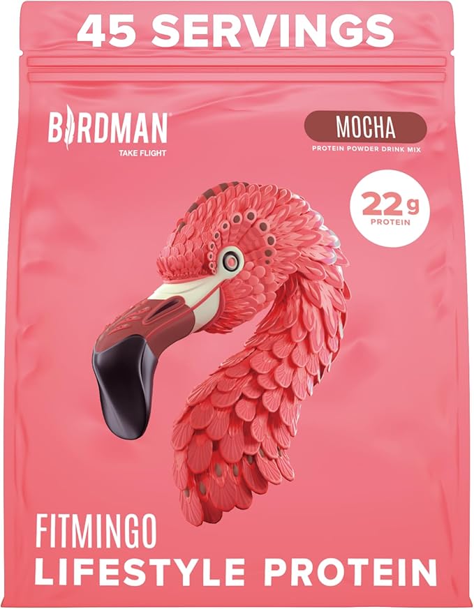 BIRDMAN Fitmingo Vegan Protein Powder 22g Plant