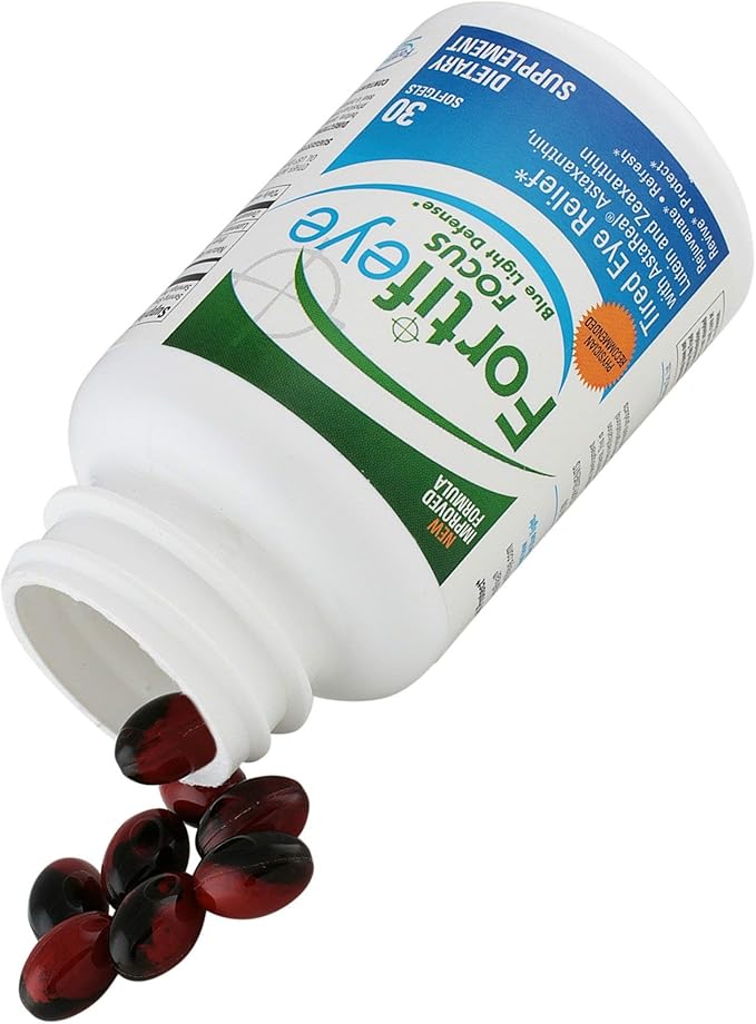Fortifeye Focus Eye Care Supplement 30 Softgel