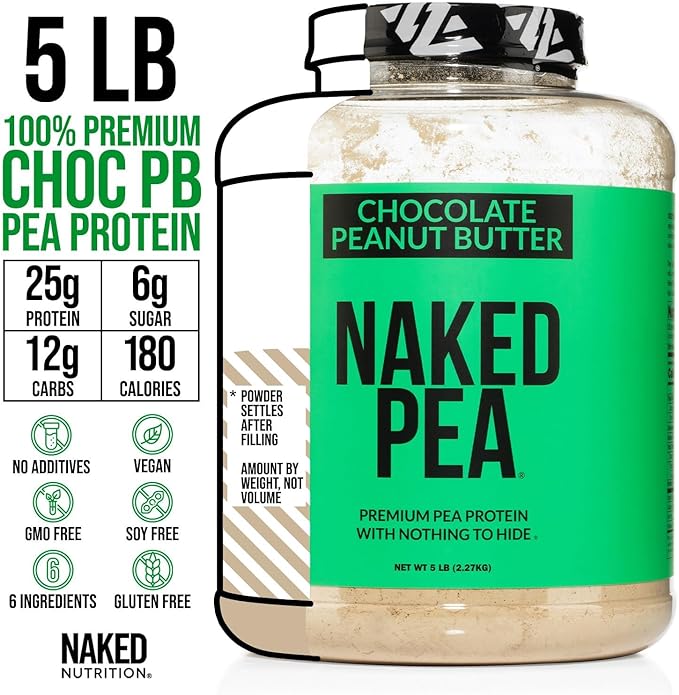 NAKED Pea - Chocolate Peanut Butter 52 Servings