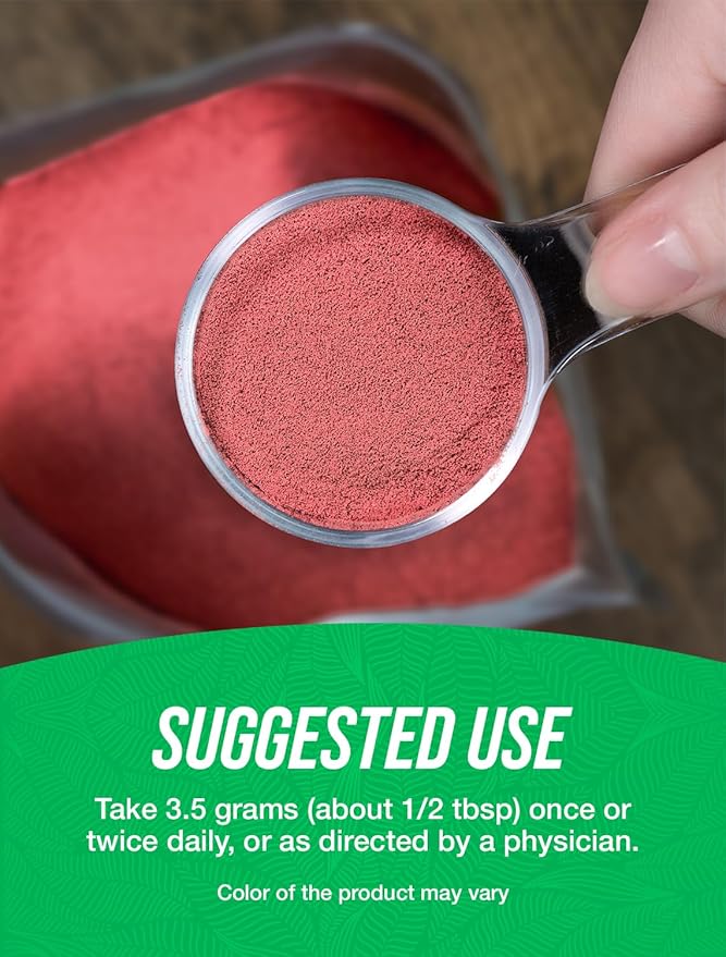 BulkSupplements.com Organic Beet Root Powder - Beet Powder Organic, Beetroot Supplement - Superfood Supplement, Vegan & Gluten Free - 3500mg per Serving, 100g (3.5 oz) (Pack of 1)