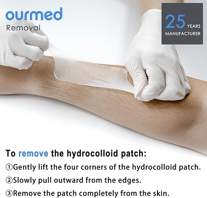 Hydrocolloid Bandages 2" x 2", 10