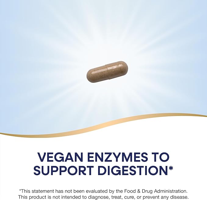 Nature's Way CompleteGest Vegetarian Enzymes Supplement, 180 Vegan