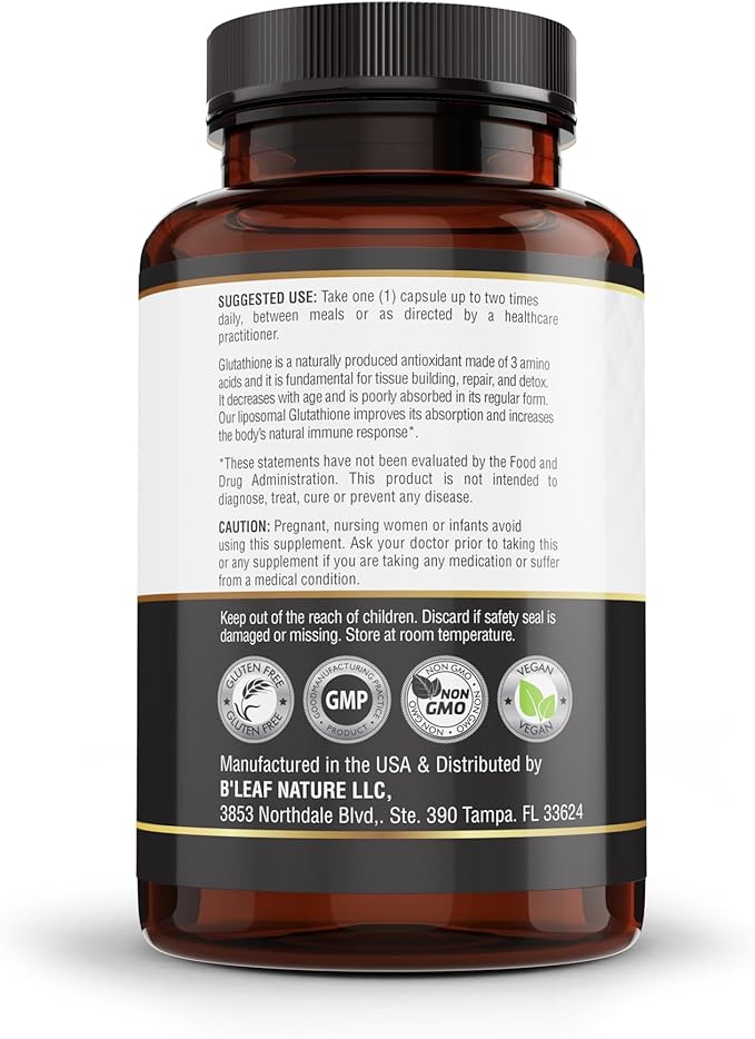 B'LEAF NATURE Pure Fusion of Liposomal 60 count