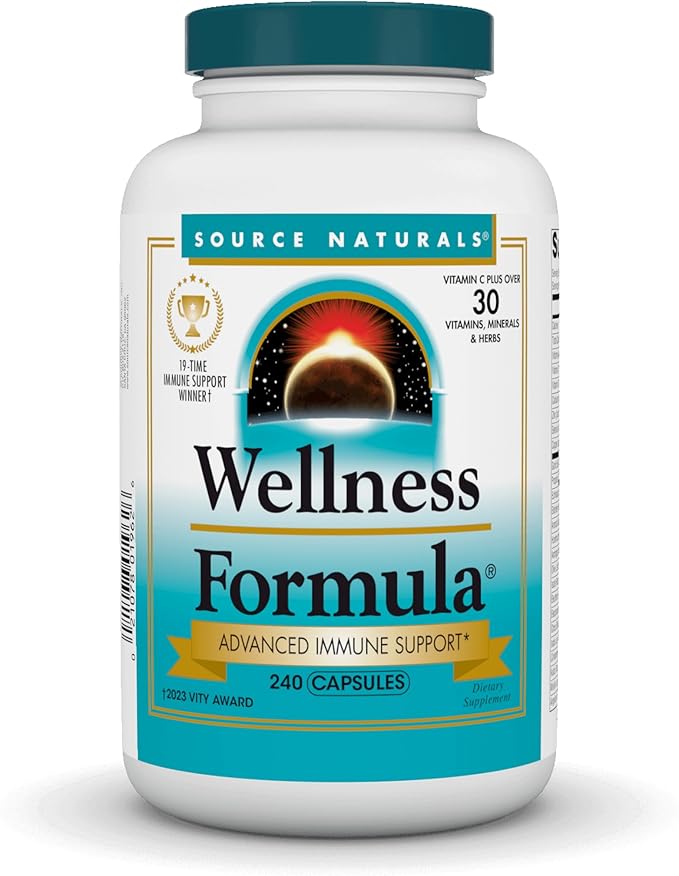 Source Naturals Wellness Formula, Herbal Defense Complex* 240 Capsules