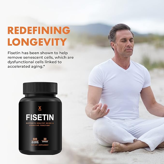 HUMANX Fisetin 500mg 98% Pure