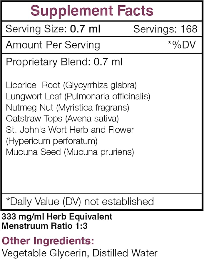 Quit Secret Alcohol-Free Extract, Licorice,Lungwort,Nutmeg,St. John's (4 fl