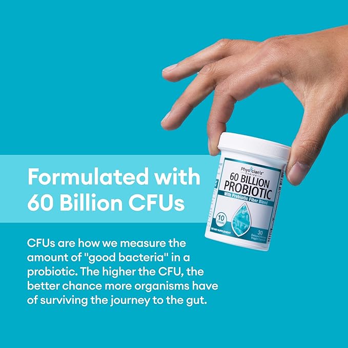 Physician's Choice Probiotics 60 Billion CFU 10 Strains 30ct