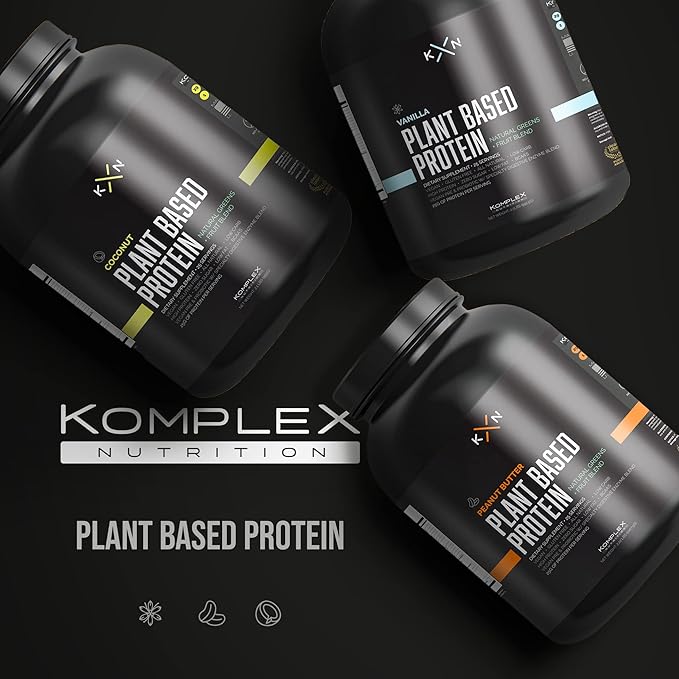 KompleX Nutrition Plant Based Protein Powder (25 Servings) 29 Natural