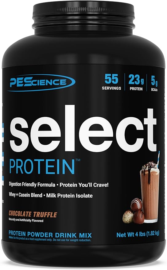 PEScience Select Low Carb Protein Powder, 55 Serving,
