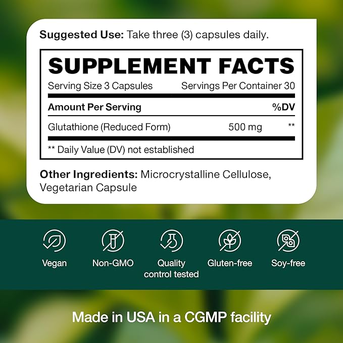 Glutathione Supplement Capsule