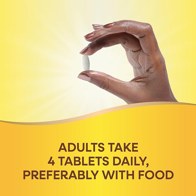 Nature's Way Alive! Calcium Max Absorption, D3 & K2, Magnesium, 60 Tablets