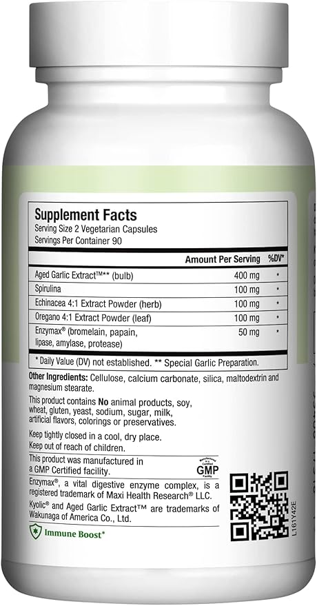 Maxi Health - Maxi Biotic Aged (180 Count)