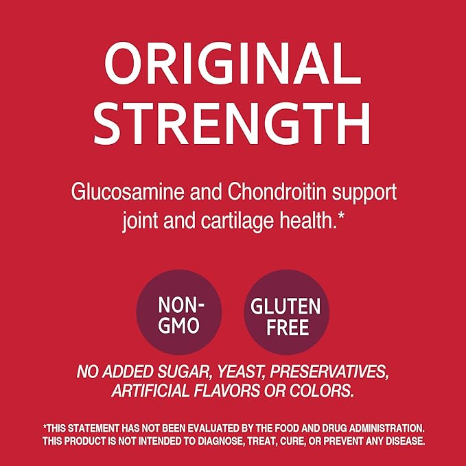 21st Century Glucosamine Chondroitin 250/200mg 60 Count