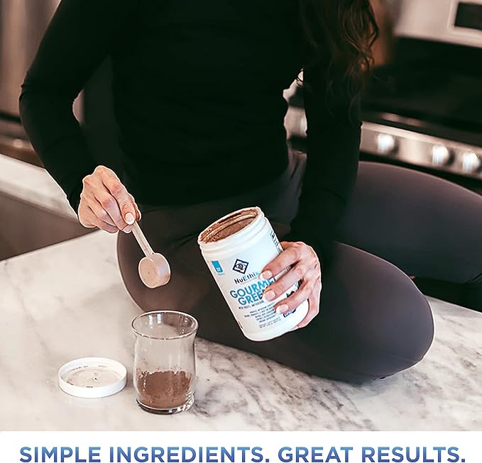 NuEthix Formulations Gourmet Greens Drink Powder 27 Servings