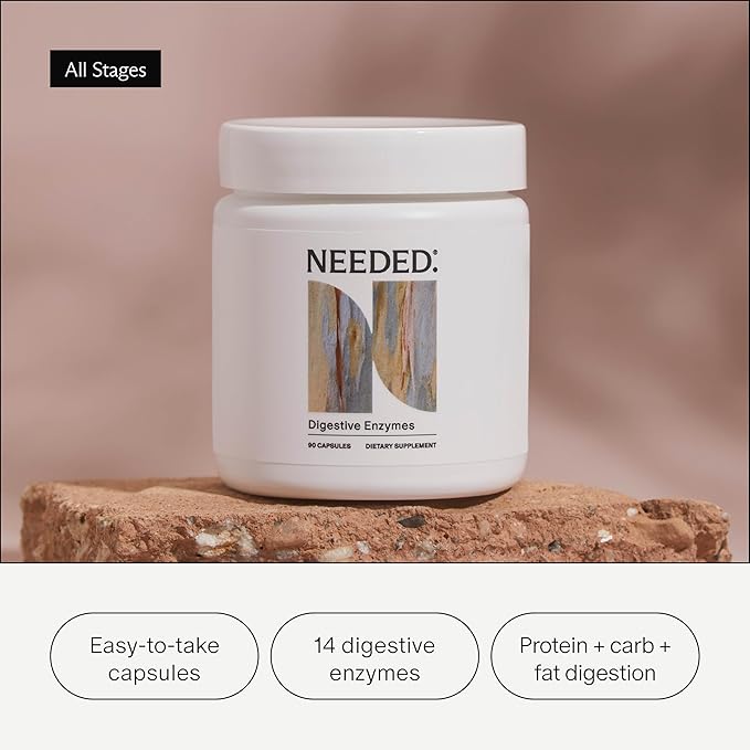 Needed. Digestive Enzymes Support 90 Capsules 14 Clinically