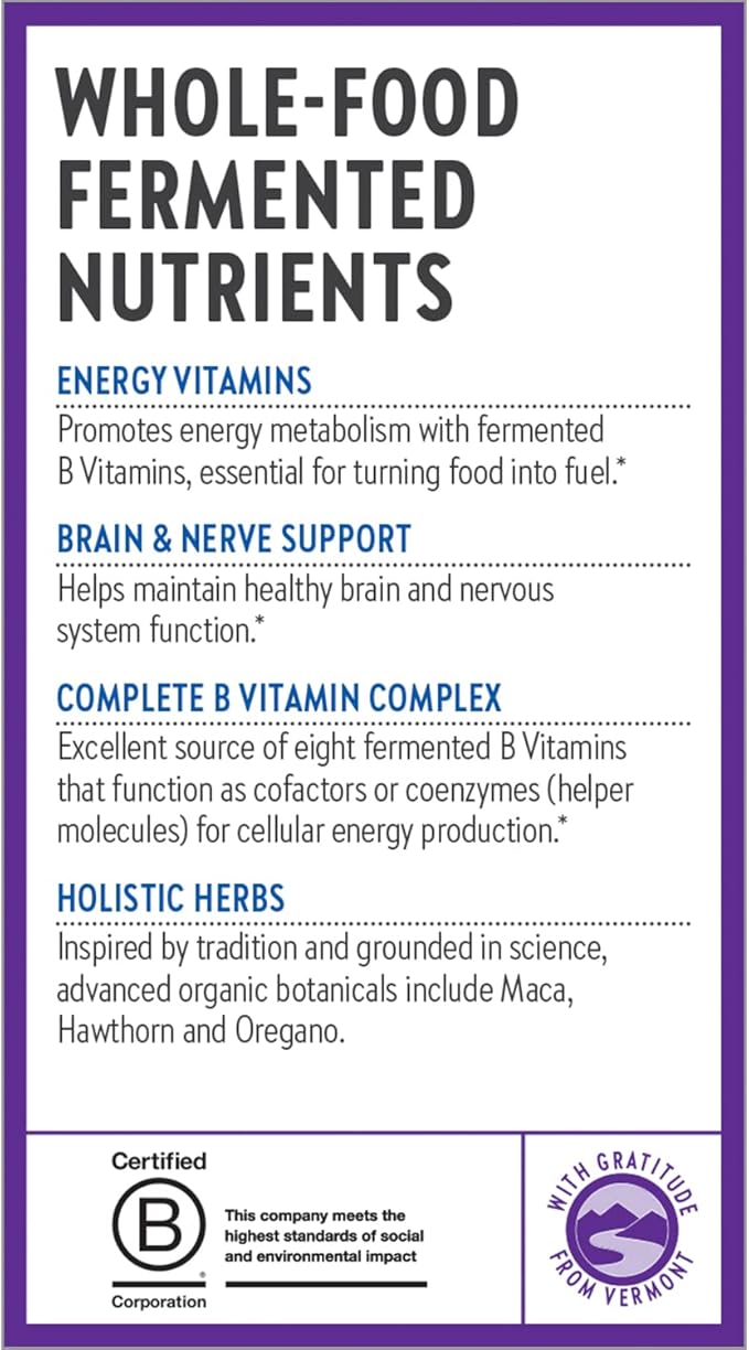 New Chapter Vitamin B Complex – B12 + B6 + 90 ct