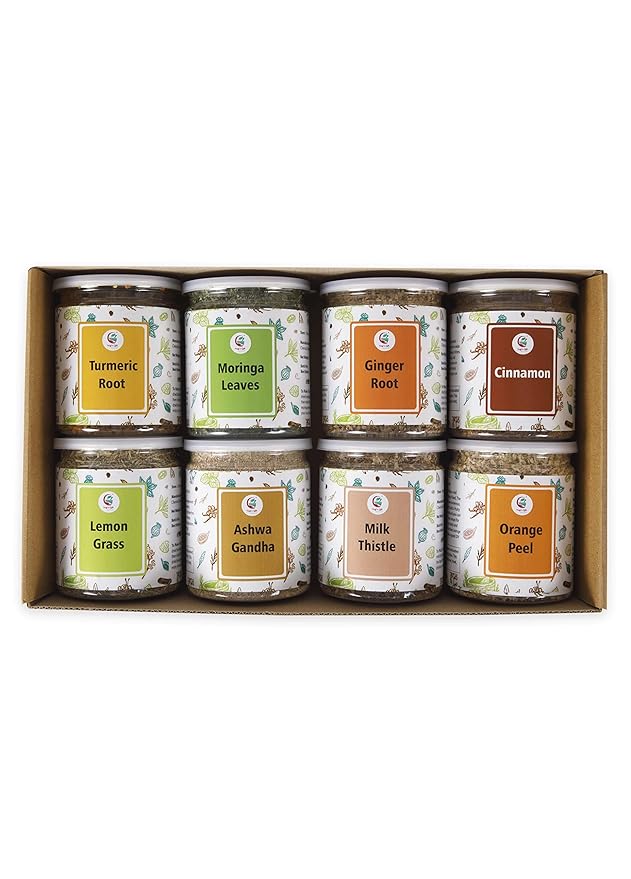Loose Leaf Tea Set 450 Servings 8 Wonderful