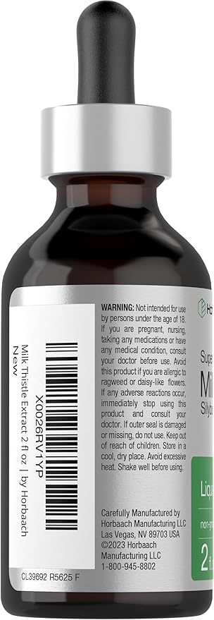 Horbäach Milk Thistle Extract Liquid 2 fl