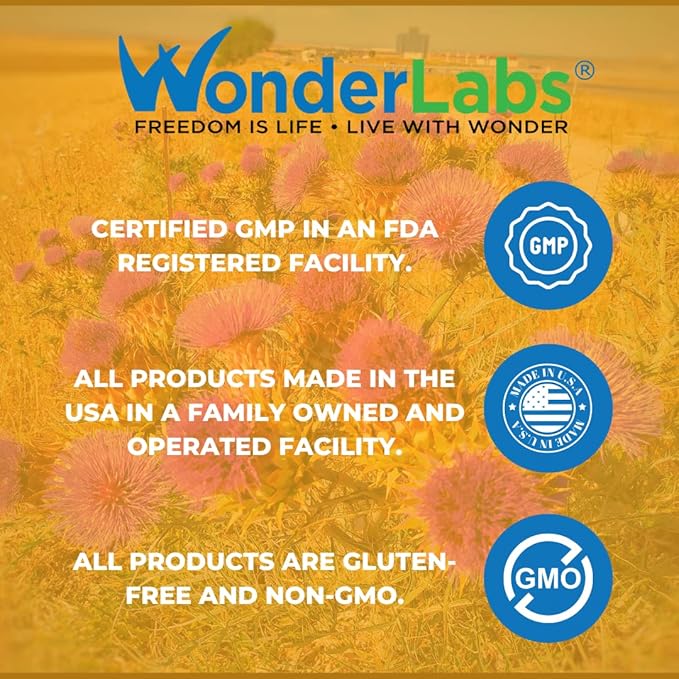 Wonder Labs Silymarin Milk Thistle, Supports 250 Softgels