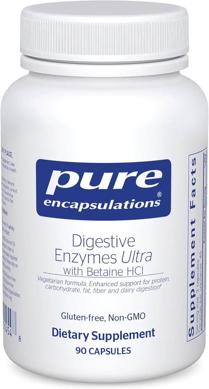 Pure Encapsulations Digestive Enzymes Ultra 90 Capsules