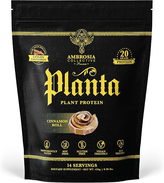 Ambrosia Planta - Premium Organic Plant-Based 14 Servings