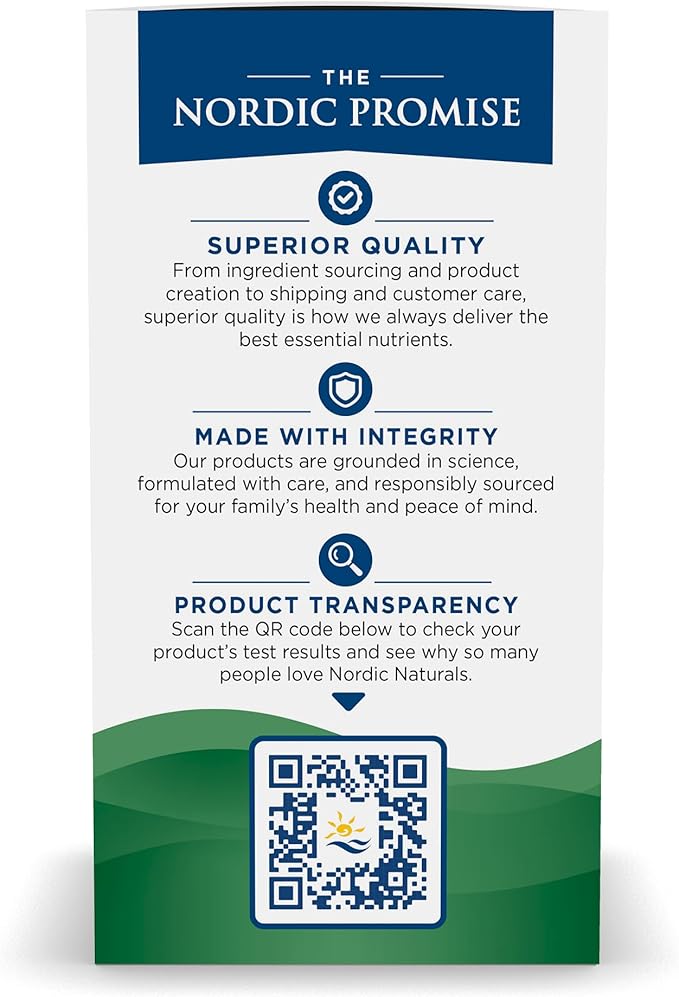 Nordic Naturals Omega Vision, Lemon 60 Soft 30 servings