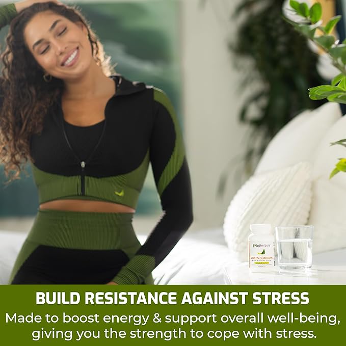 BiOptimizers Stress Guardian – Stress Relief 90 Capsules