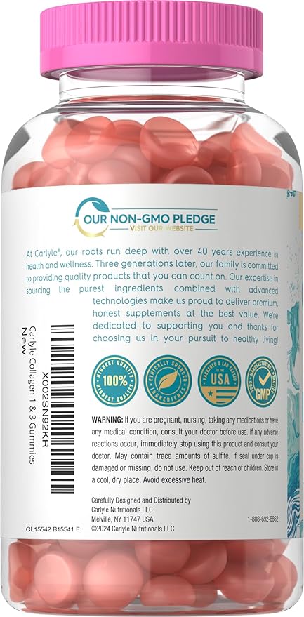 Carlyle Collagen Gummies 1 & 3 |