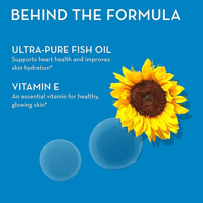 HUM OMG! Omega The Great 3 Fish (60 Softgels)