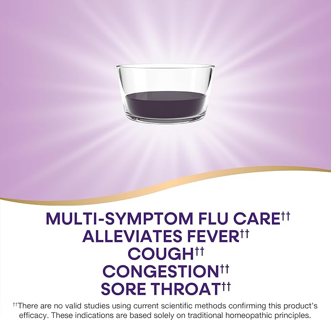 Nature's Way Sambucus Alpha CF Flu 3X and 4 Fl