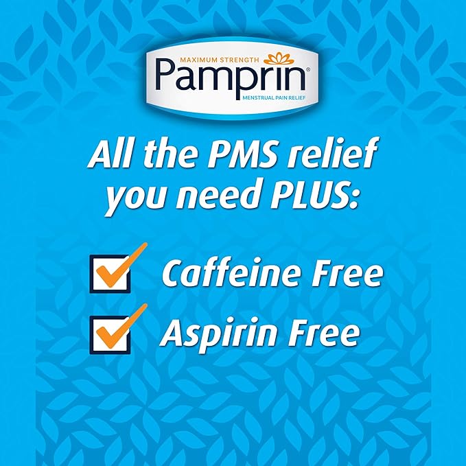 Pamprin Multi-Symptom Formula, with Acetaminophen, Menstrual 40 Caplets