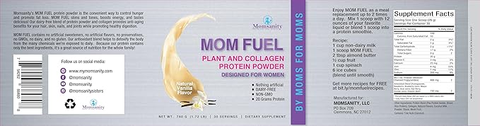 Dairy-Free Meal Replacement Protein Powder for Women 20g Protein